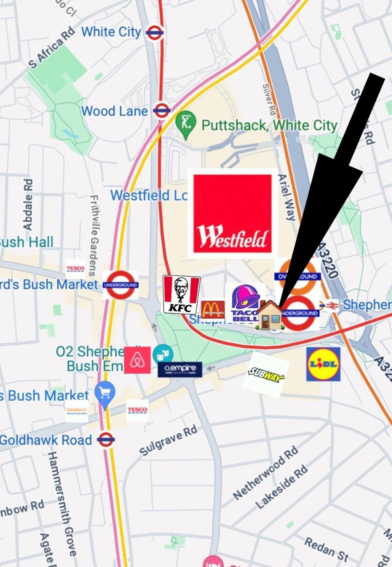 Complete Flat Netflix And Fast Wifi Apartamento Londres